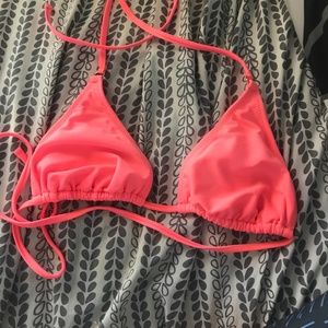 Orange Bikini Top